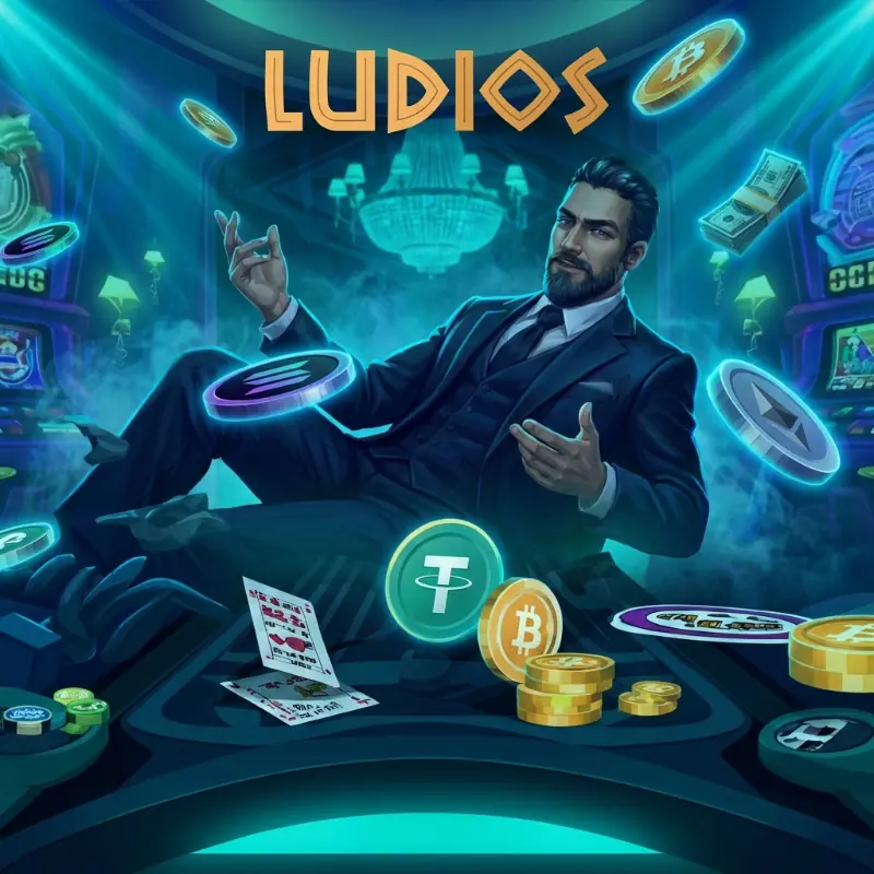 Ludios Casino — SOL casino with lowest wagering requirements